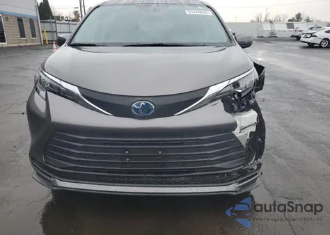 2024 Toyota Sienna Le из США, поврежденный, VIN 5TDBSKFCXRS137215